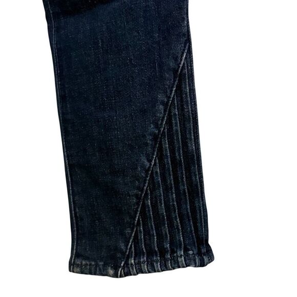 23" Waist J Brand Dark Wash Jeans Skinny Stretch Ankle Detail - Picture 5 of 6